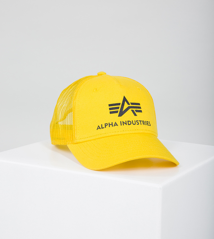 Kšiltovka Basic Trucker Cap prime yellow