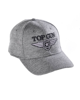 kšiltovka Snapback Top Gun Sun Cap melange černá