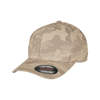 čepice Flexfit Light Camo dark beige camo