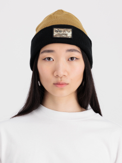 čepice Crew C Label Beanie khaki