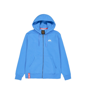 mikina Basic Zip Hoody SL  mediteranian blue