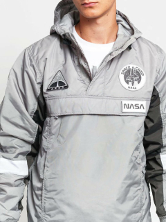 bunda Space Camp Anorak silver